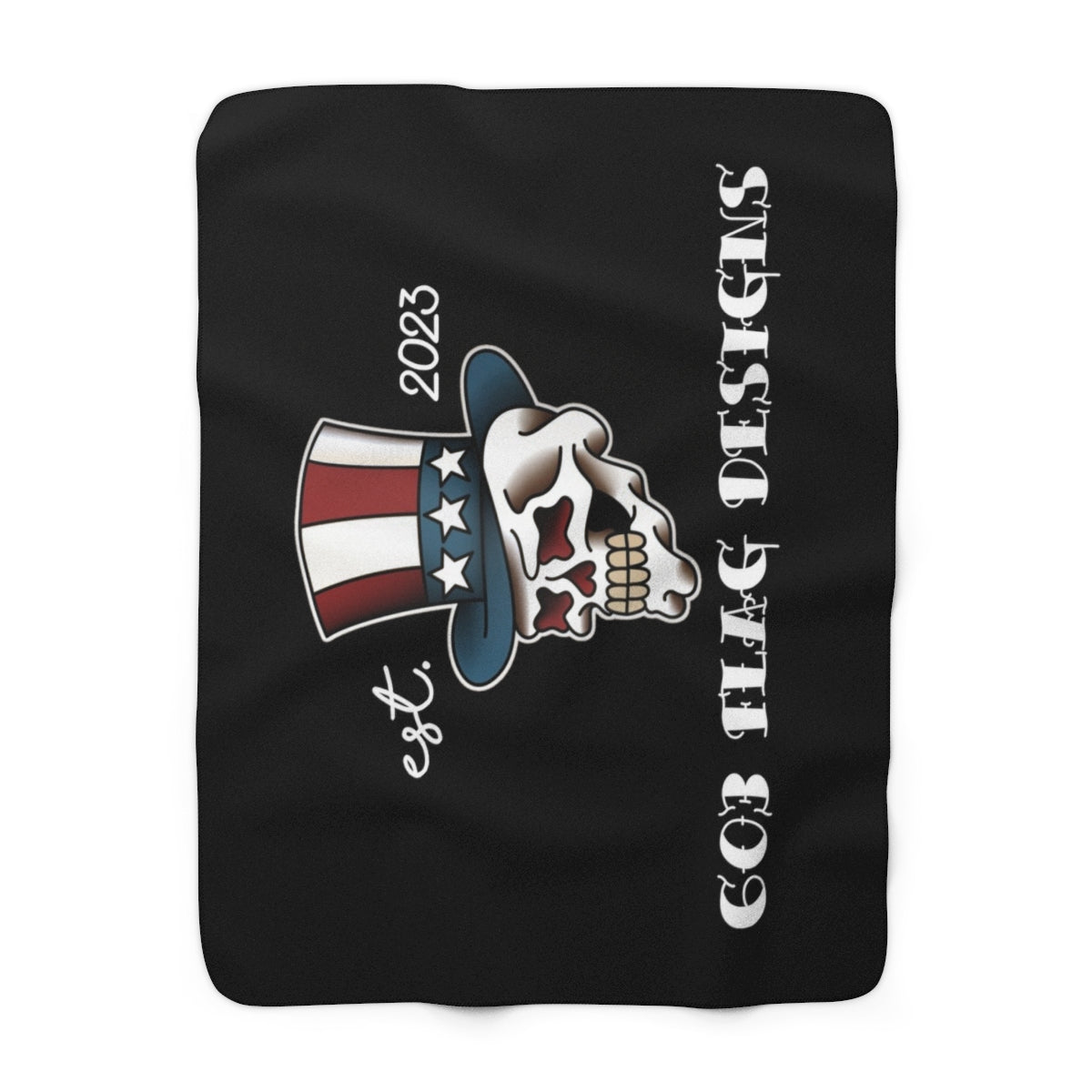 603 FLAG DESIGNS SHERPA BLANKET image 2