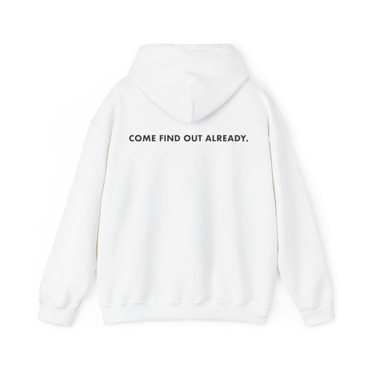 COME FIND OUT ALREADY HOODIE image 1